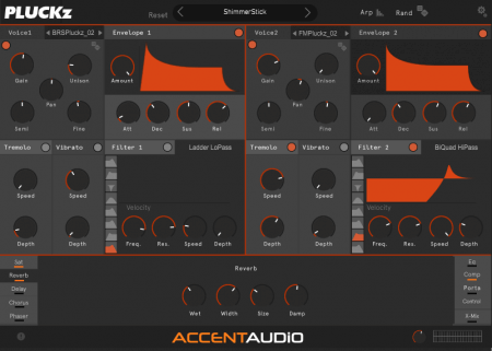 Channel Robot Accent Audio PLUCKz v1.0.0 WiN MacOSX